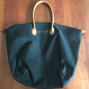 Bloomingdales Black Tote Bag - Beach Bag - Like New